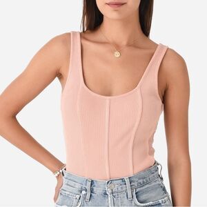 Agolde Elna Body suit size L missing snap